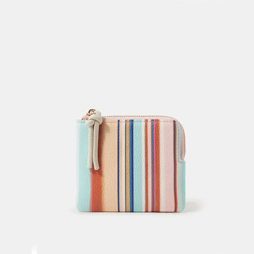 Multi Stripe Coin Purse