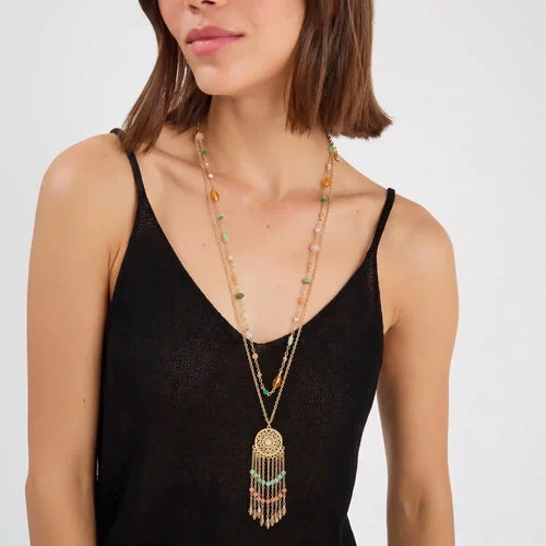 Beaded Filigree Necklaces