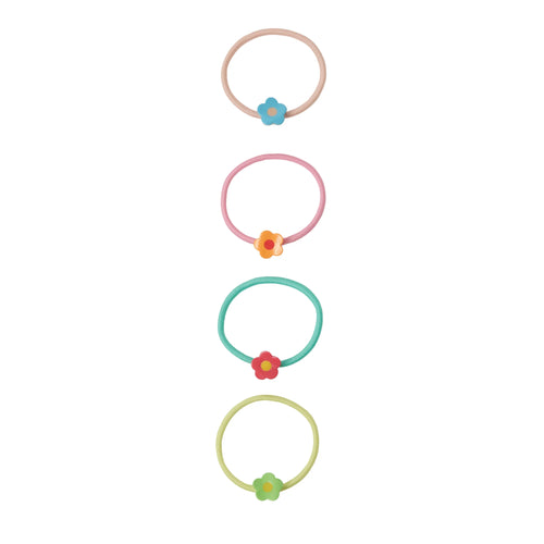 Pack of 4 Girls Flower Head Bands