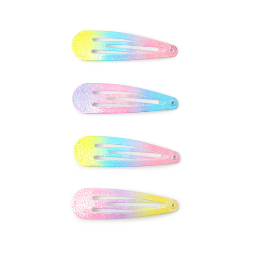 Girls Ombré Glitter Hair Clips