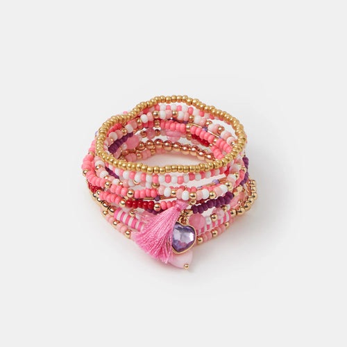 Girls Stretch Bracelet Pack Of 5