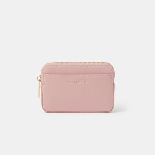 Pink Plain Coin Purse