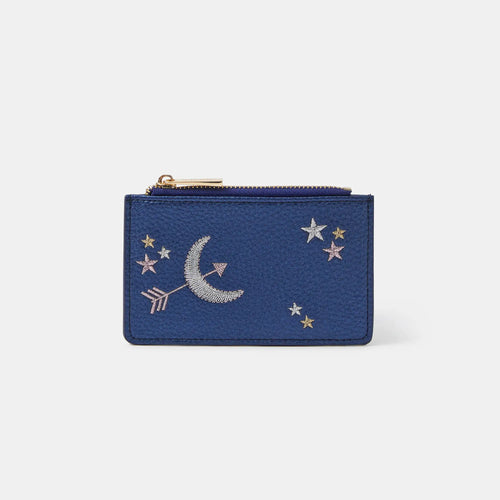 Blue Celestial Card Holder