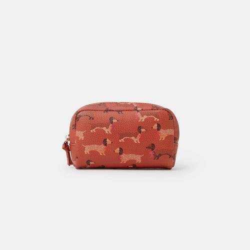 Sausage Dog Print Make Up Bag