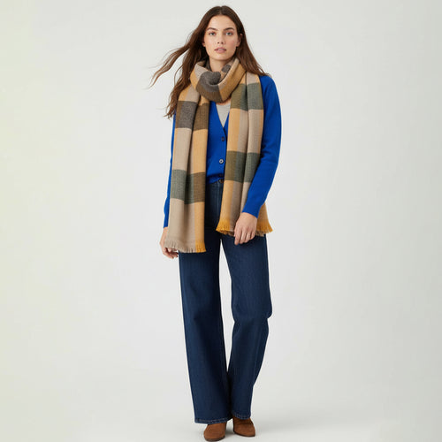 Timeless Checks Midweight Scarf