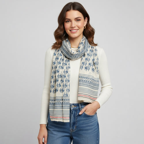 Whispering Herd Lightweight Scarf