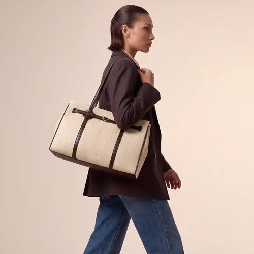 Beige Dune Shoulder Bag