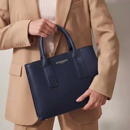 Blue Rift Multi Compartment Satchel