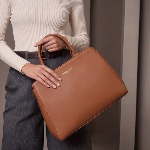 Brown Dream Multi Compartment Satchel