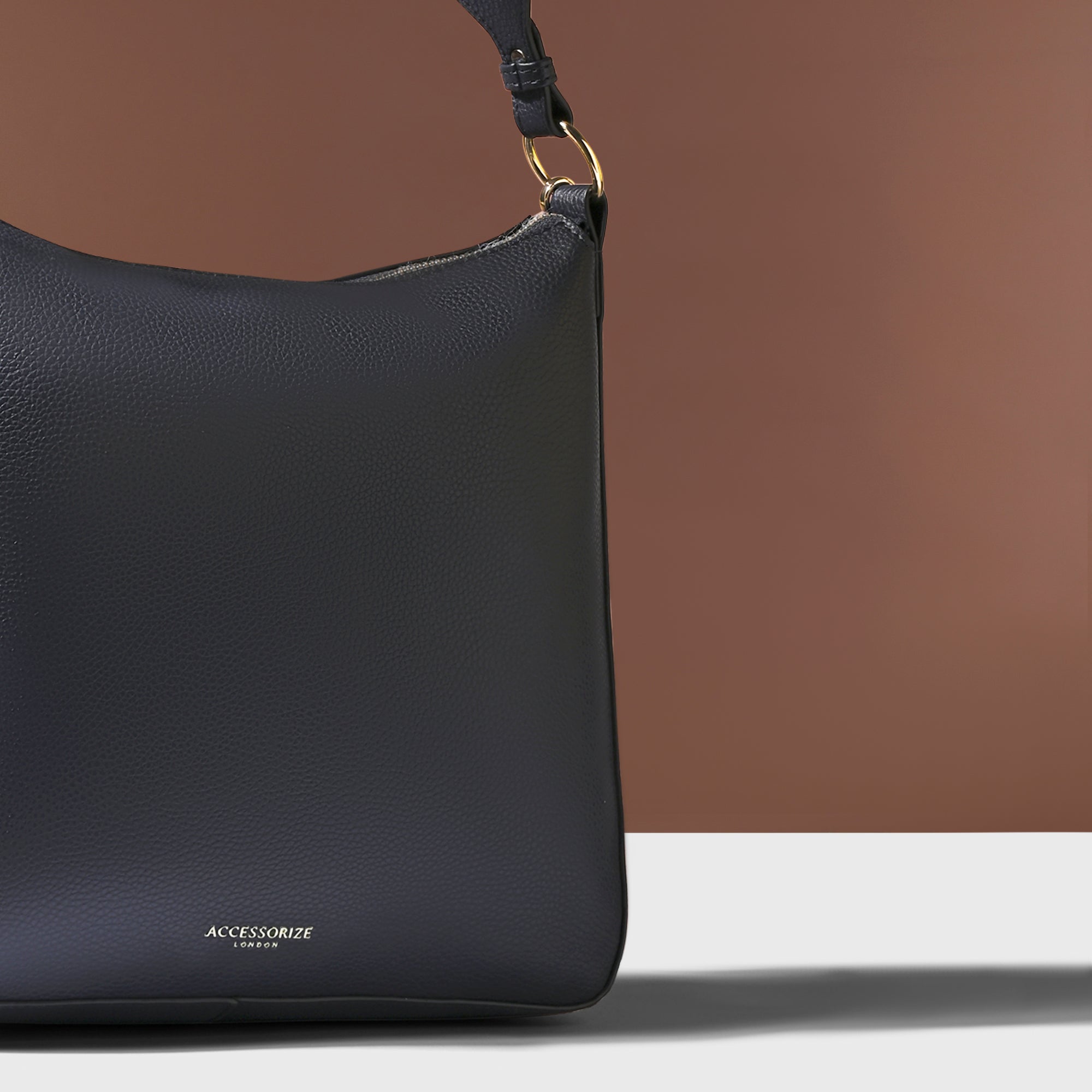 Buy Black Slouch Shoulder Bag Online - Accessorize India