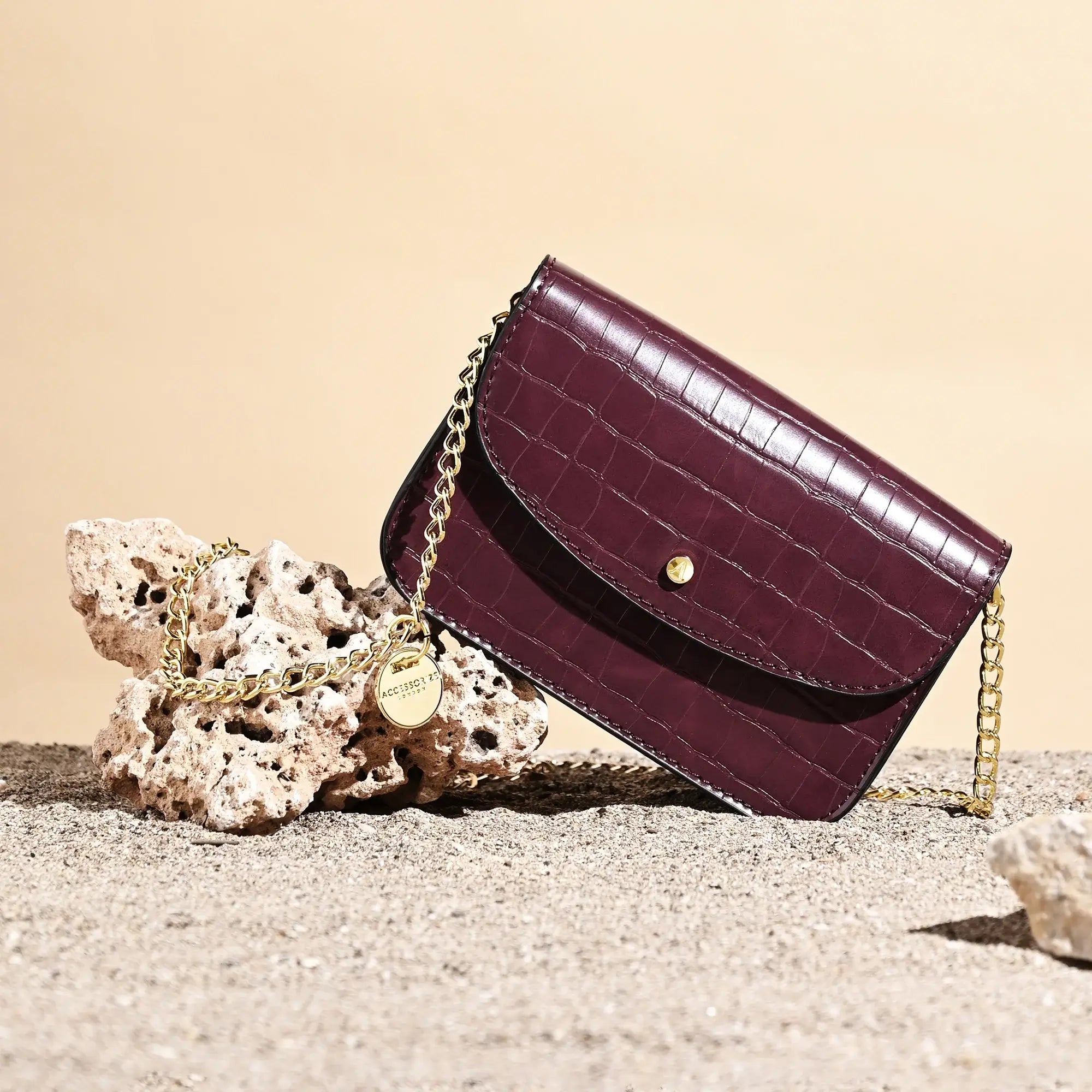 Burgundy top handbags sale