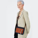 Accessorize London Women's Faux Leather Multi Ellie Sling Bag