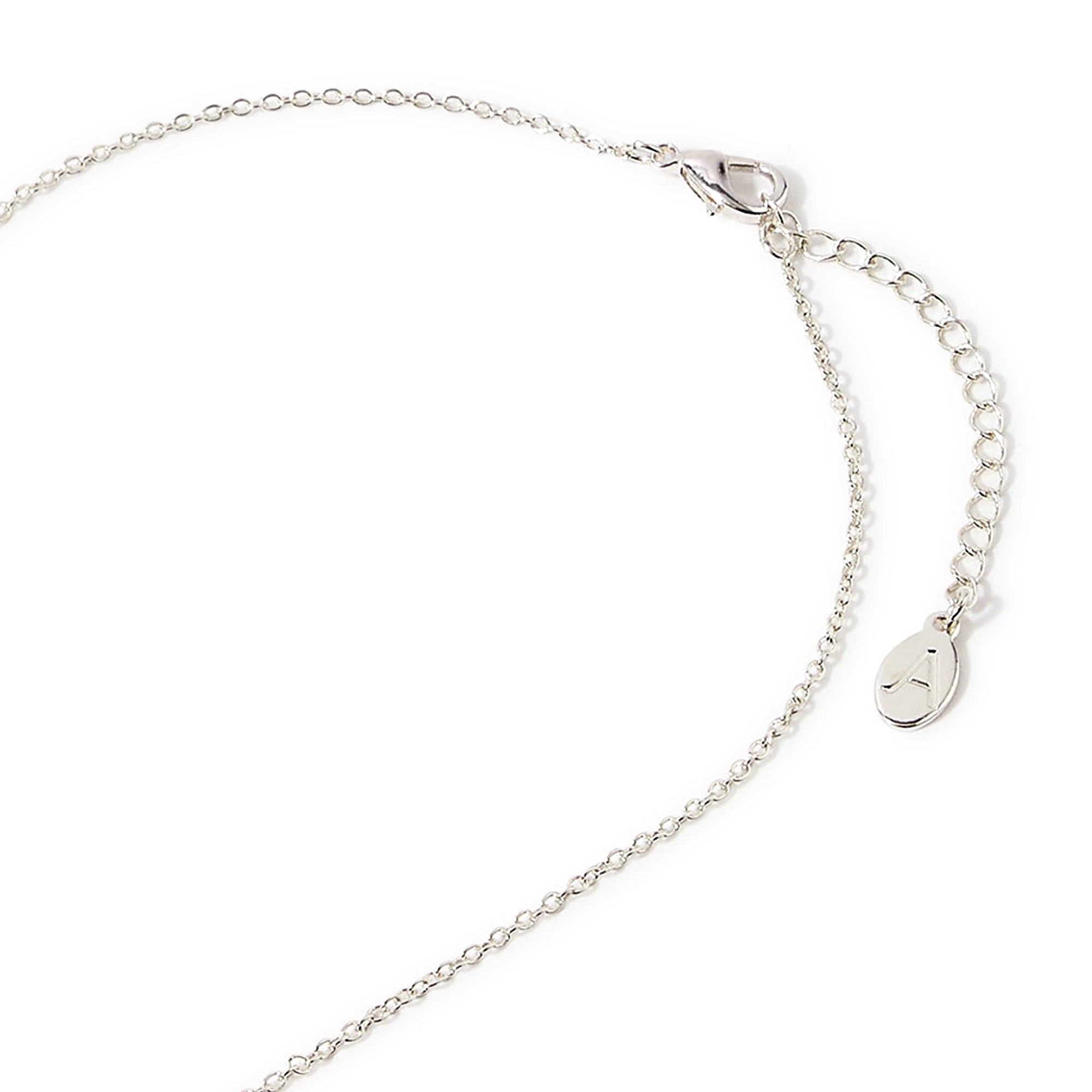 Accessorize London Women'S Silver Moon & Star Pendant Necklace