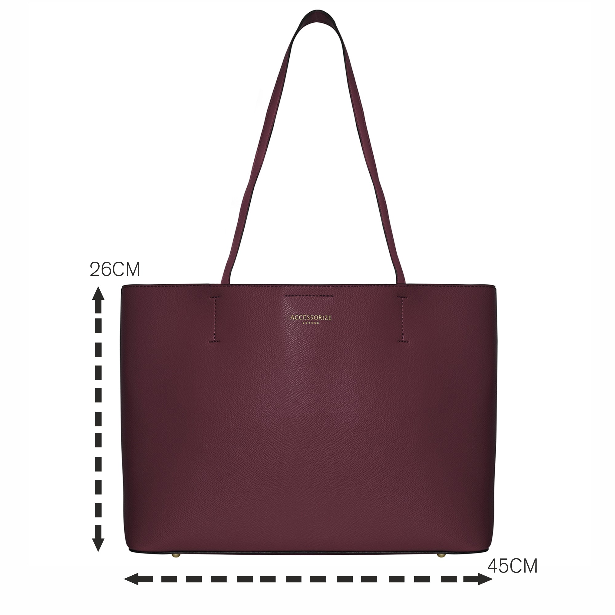 Buy Maroon Leo Tote Bag Online at Best Price Accessorize India