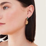Accessorize London Women's Orange Orange Slice Drop Earring