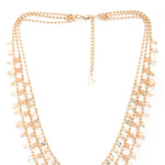 Accessorize London Women's Multi Pastel Layered Beaded Drop Necklace