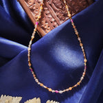 Accessorize London Women's Short Pink Beaded Necklace