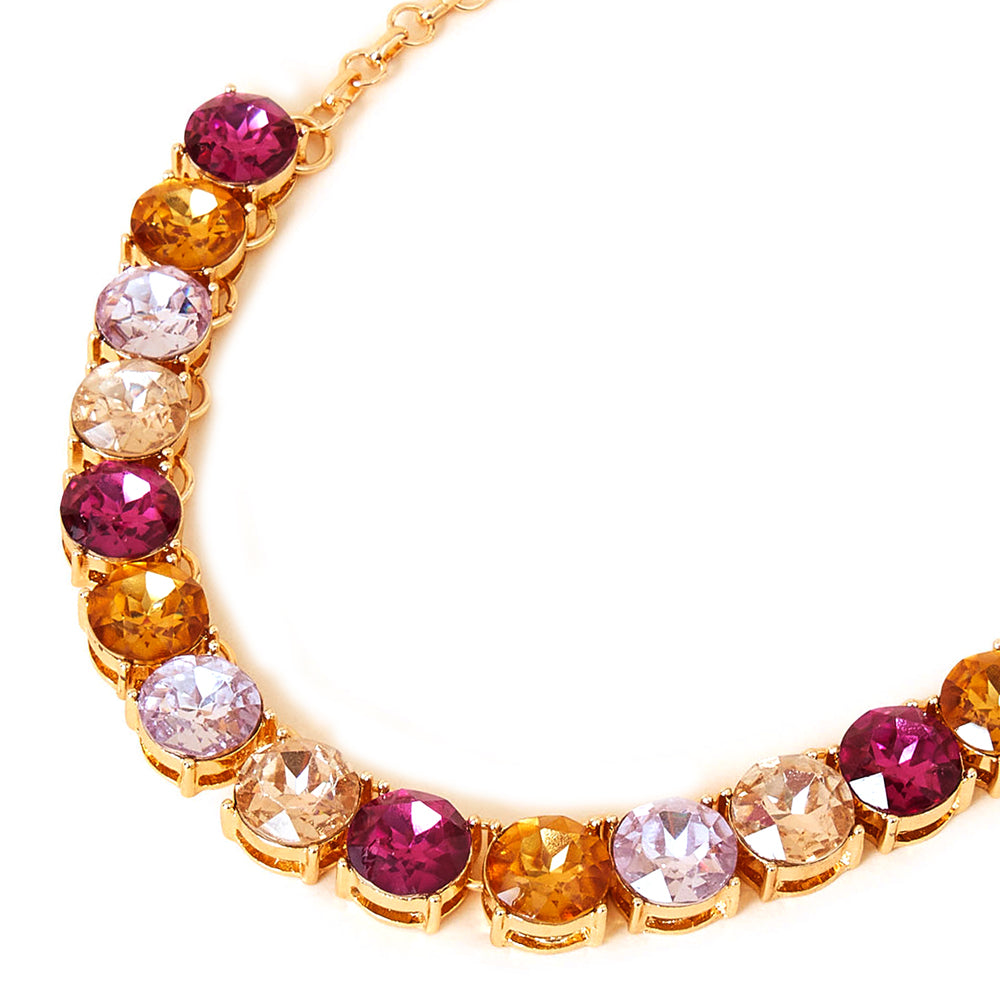 Accessorize London Women'S Multi Statement Gem Sparkle Necklace