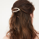 Accessorize London Women's Gold Large Sparkle Hair Clip