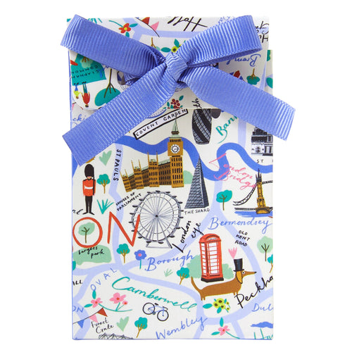 Accessorize London Girl's London Print Gift Pouch