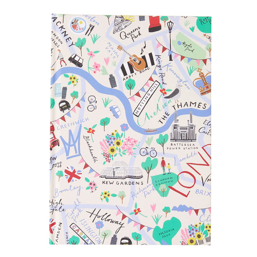 London Print Hardback Notebook