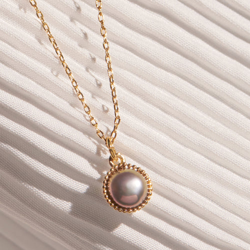 Real Gold Plated Pearl Pendant