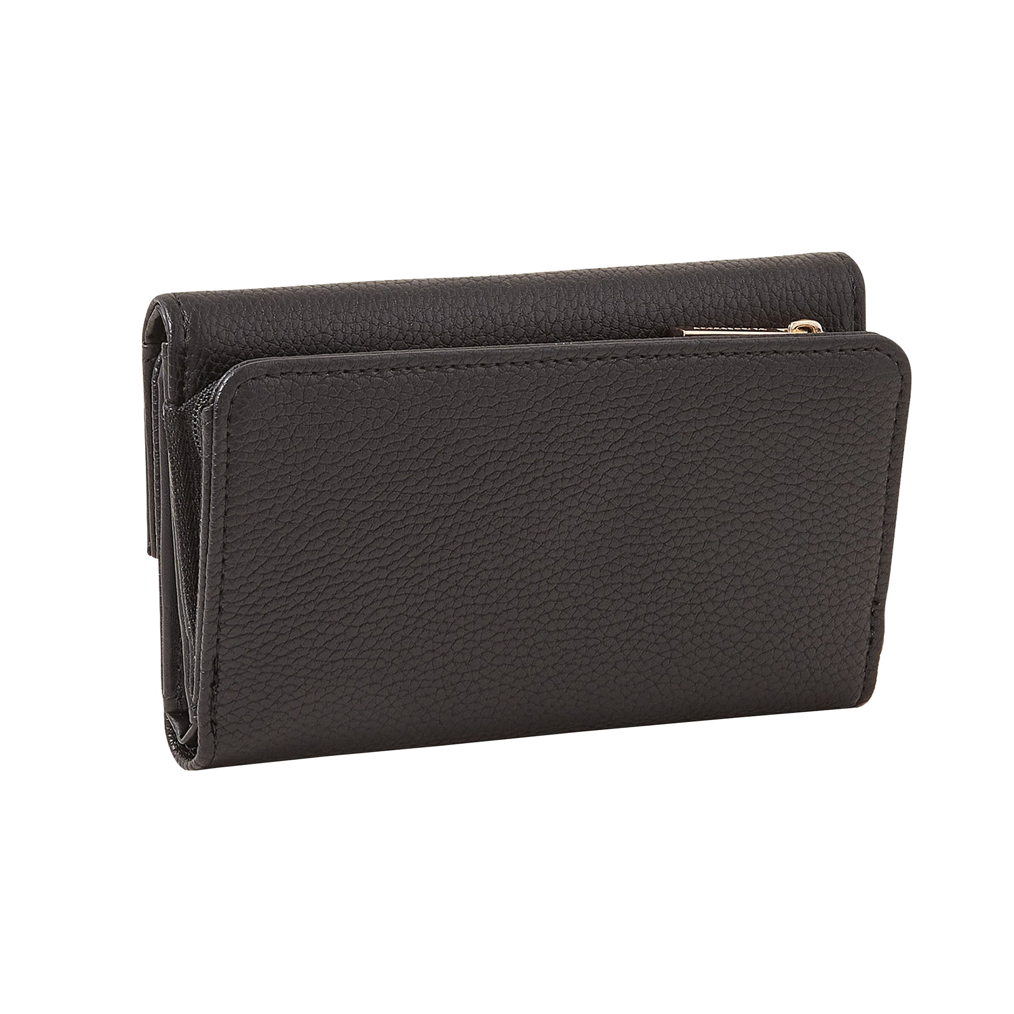 Khadim Women Black Checkbook Wallet