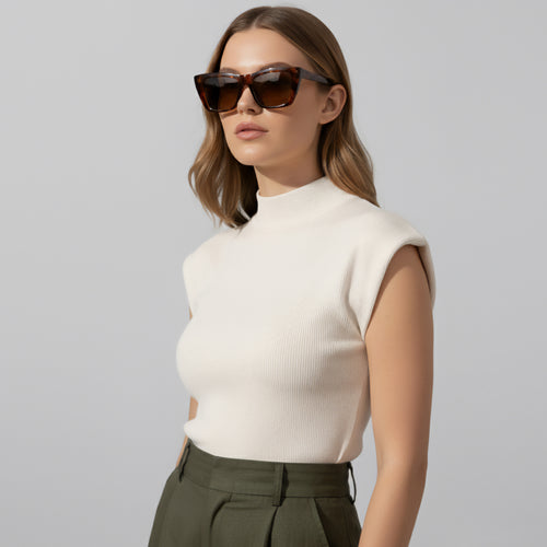 Brown Tort Mocha Cateye
