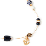 Accessorize London Women's St Ives Beaded Rope Necklace