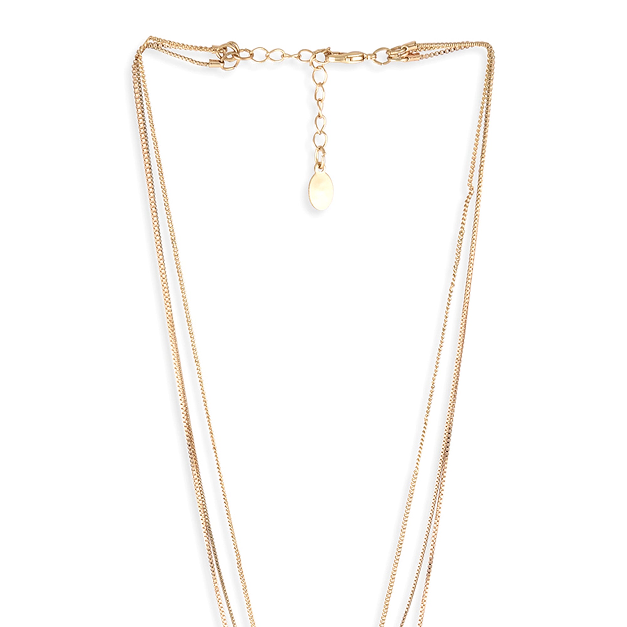 Accessorize London Women'S Simple Discs Layered Necklace