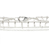 Accessorize London Women's Layered Chain Anklets