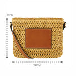 Accessorize London Women'S Julia Woven Cross-Body Bag