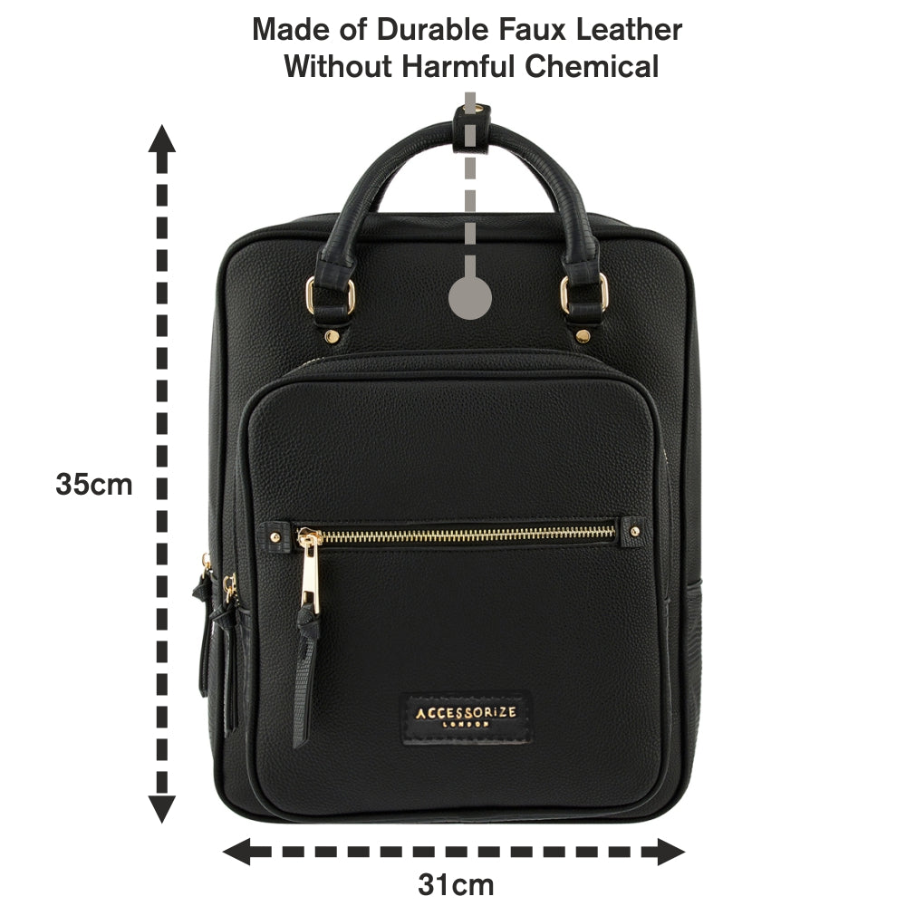 Buy Black Harriet Backpack Bag Online