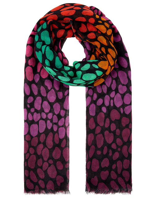 Rainbow Teardrop Scarf
