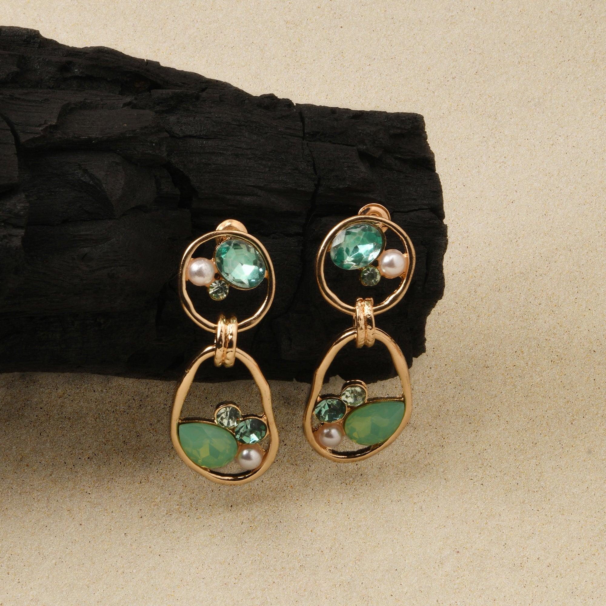 Buy Jade Earrings-light Color Jade Studs Earring-jade Jewelry-small Round Jade  Earrings-light Green Stone Earrings Online in India - Etsy