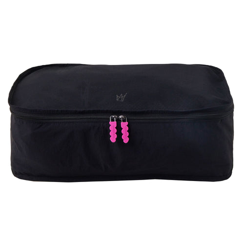 Accessorize London Women's Black Large Travel Packing Cube