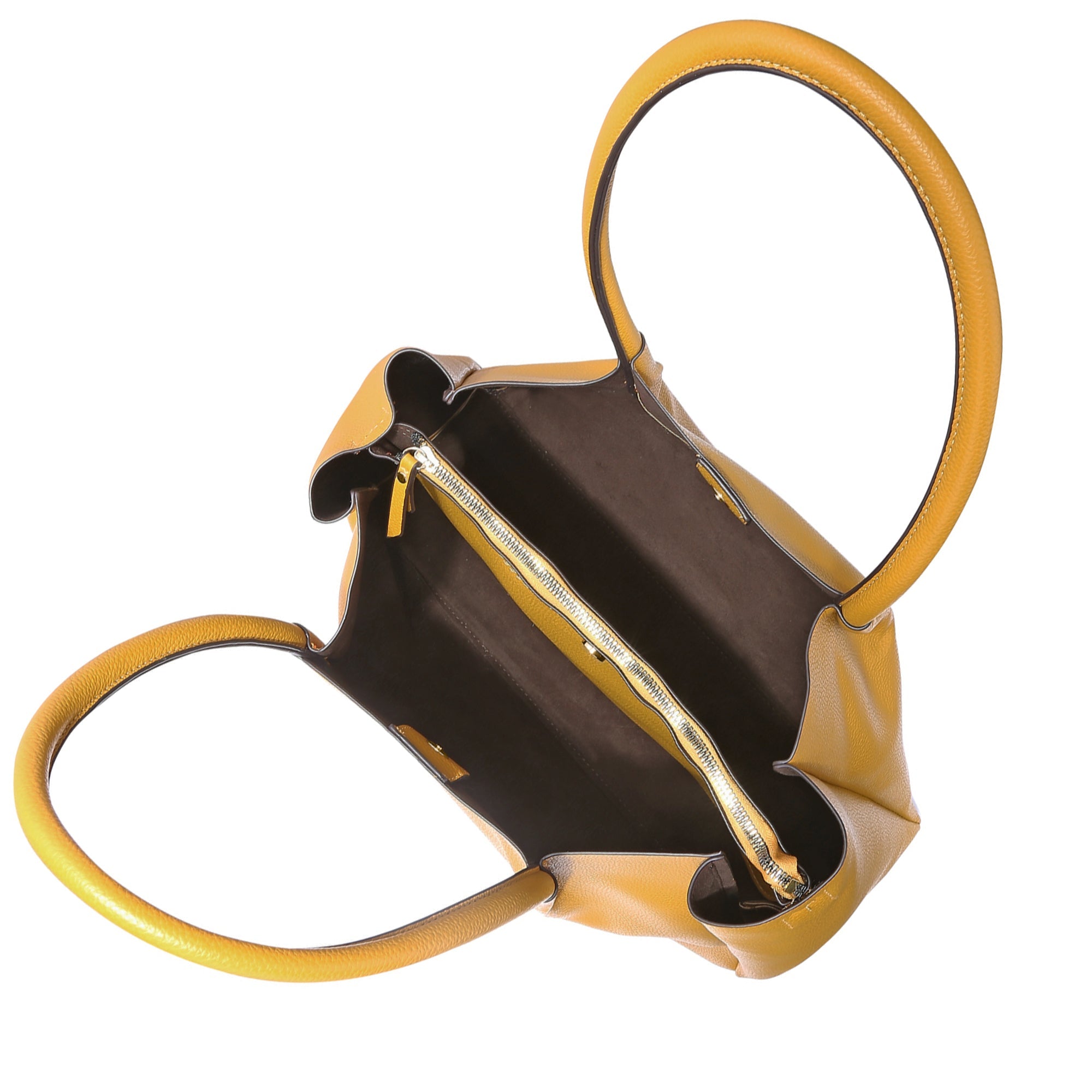 Yellow Soft Shoulder Bag 