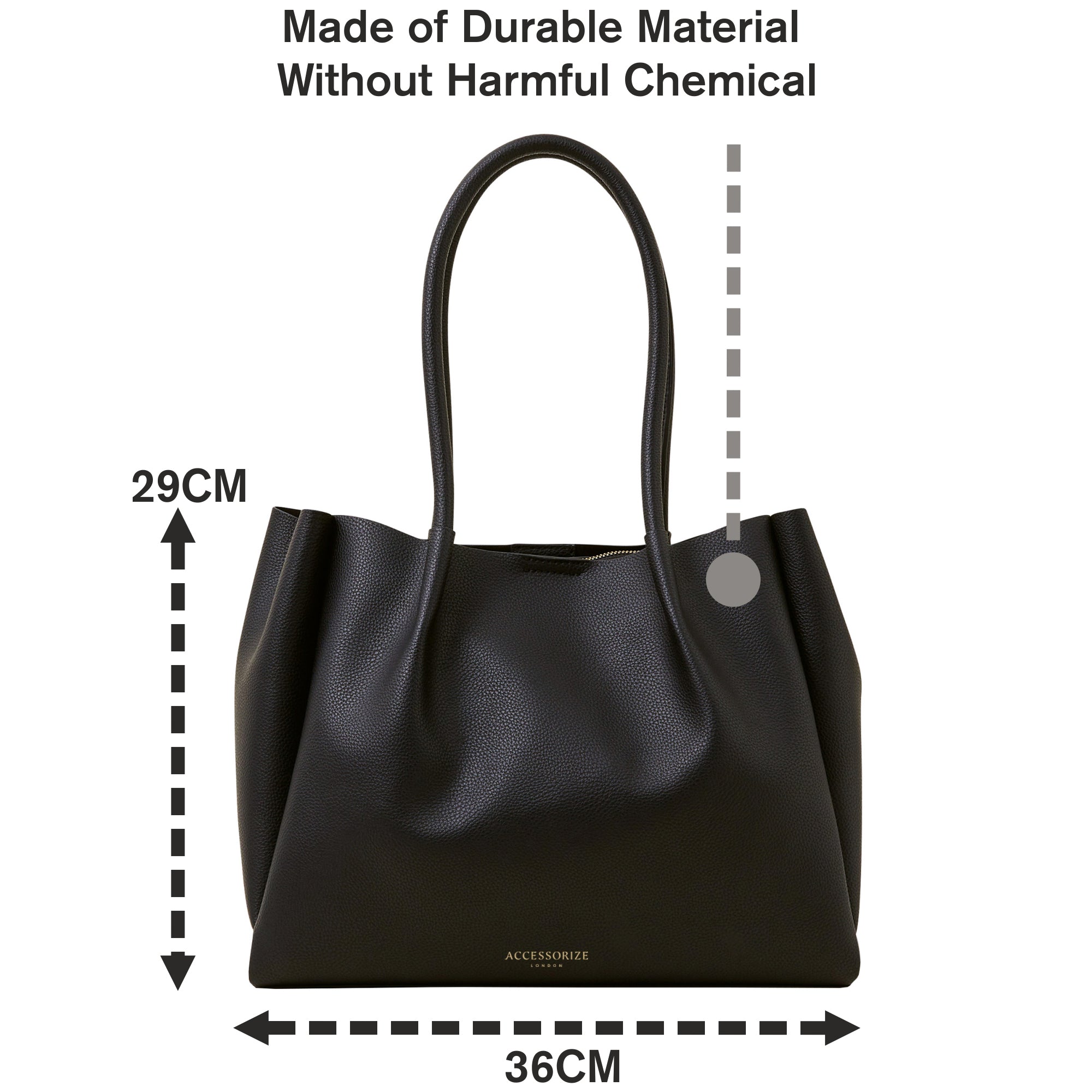 Buy Black Soft Shoulder Bag Online - Accessorize India