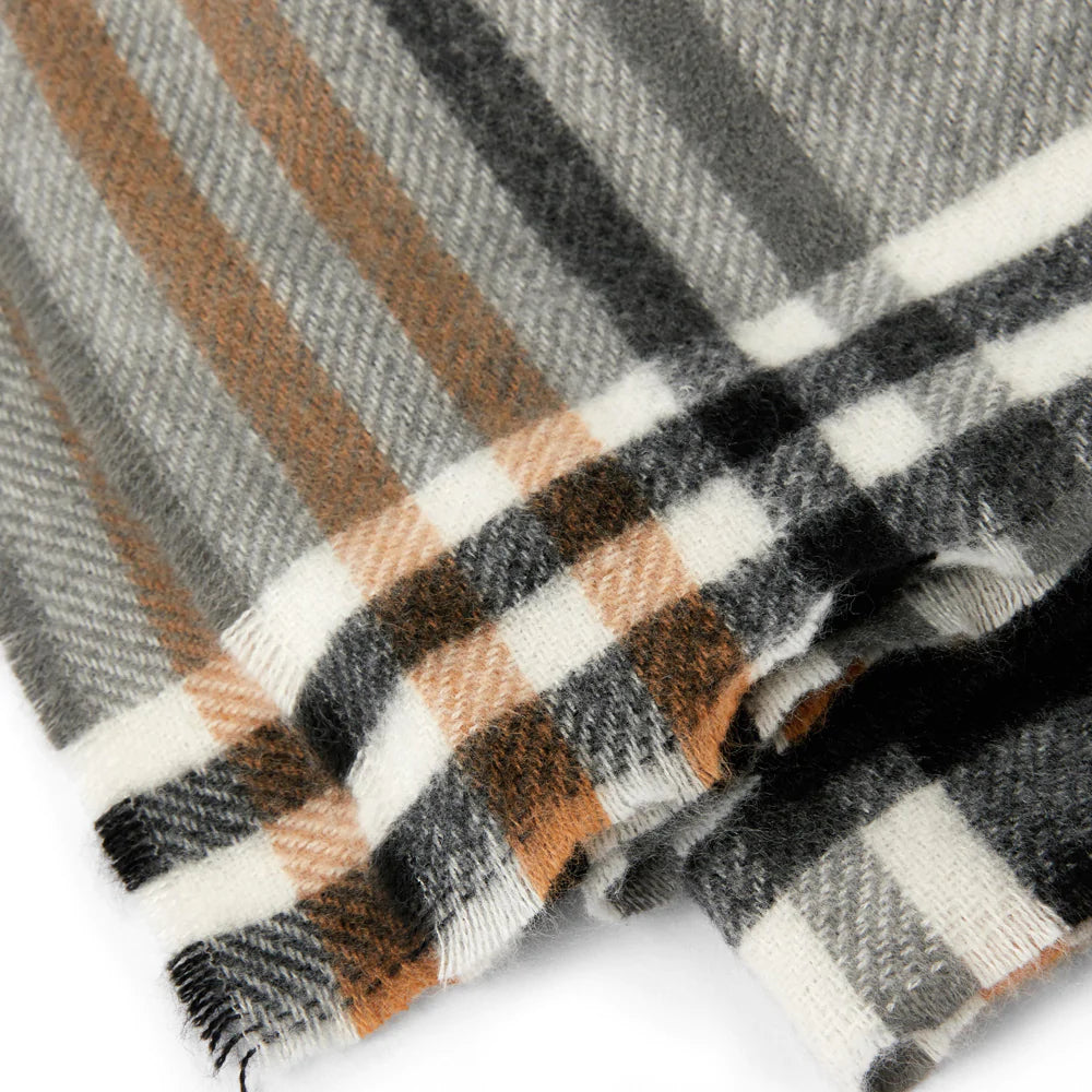 Accessorize London Women's Multi London Check Blanket Scarf