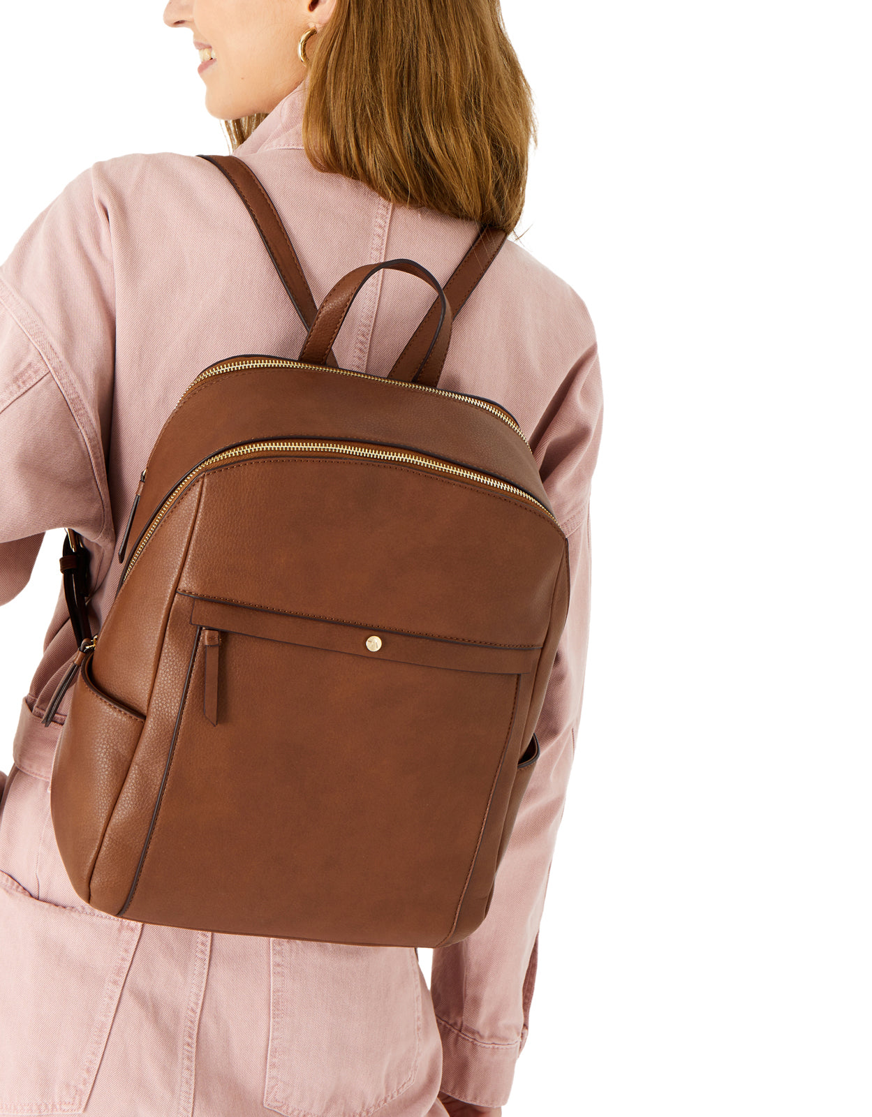 WomenBuzz Backpack Purse for Women Convertible 25L Travel Vintage PU  Leather Shoulder 25 L Backpack Brown Leather - Price in India | Flipkart.com
