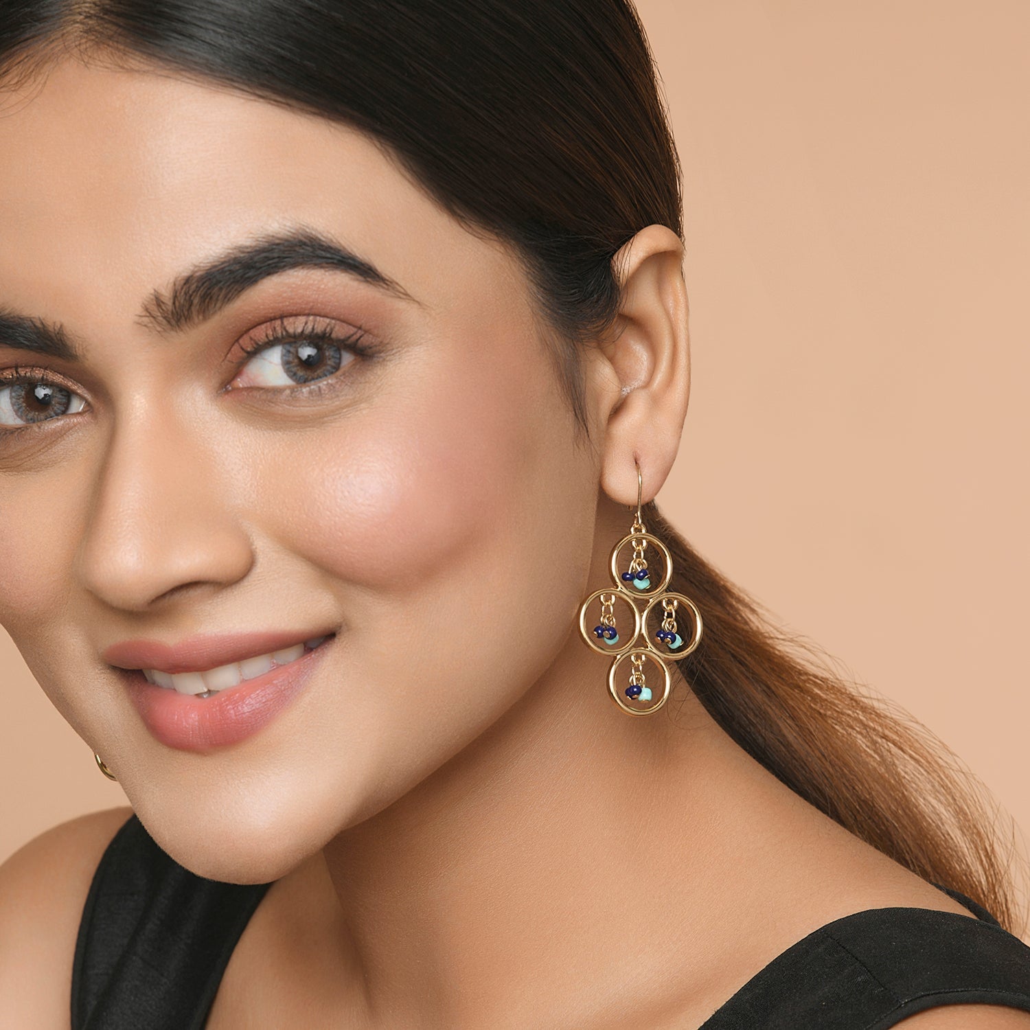 Accessorize London Women's Gold Drop Earring