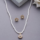 Accessorize London Women'S Pretty Pearl Necklace And Stud Set