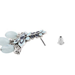 Accessorize London Women's Enamel Shades Of Blue Earrings