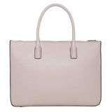 Accessorize London Women's Faux Leather Light Pink Sapphire laptop handheld Bag