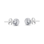 925 Pure Sterling Silver Small Bling Stud Earring For Women