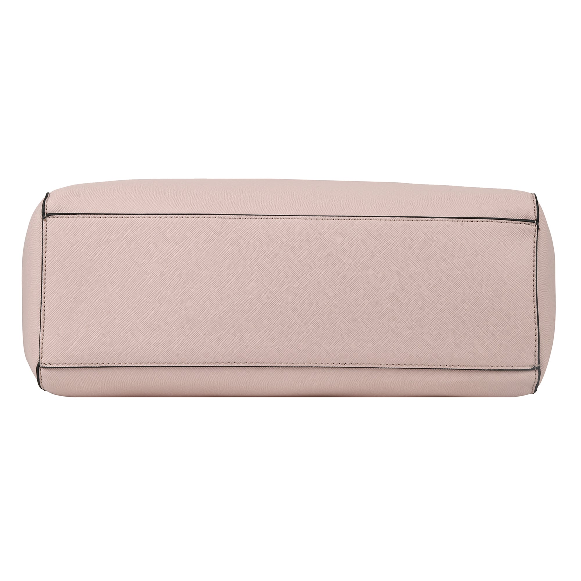 Accessorize London Women's Faux Leather Pink Venus Laptop Winged Tote Bag