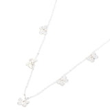 Accessorize London Women's Silver Carded Gifting Butterfly Necklace