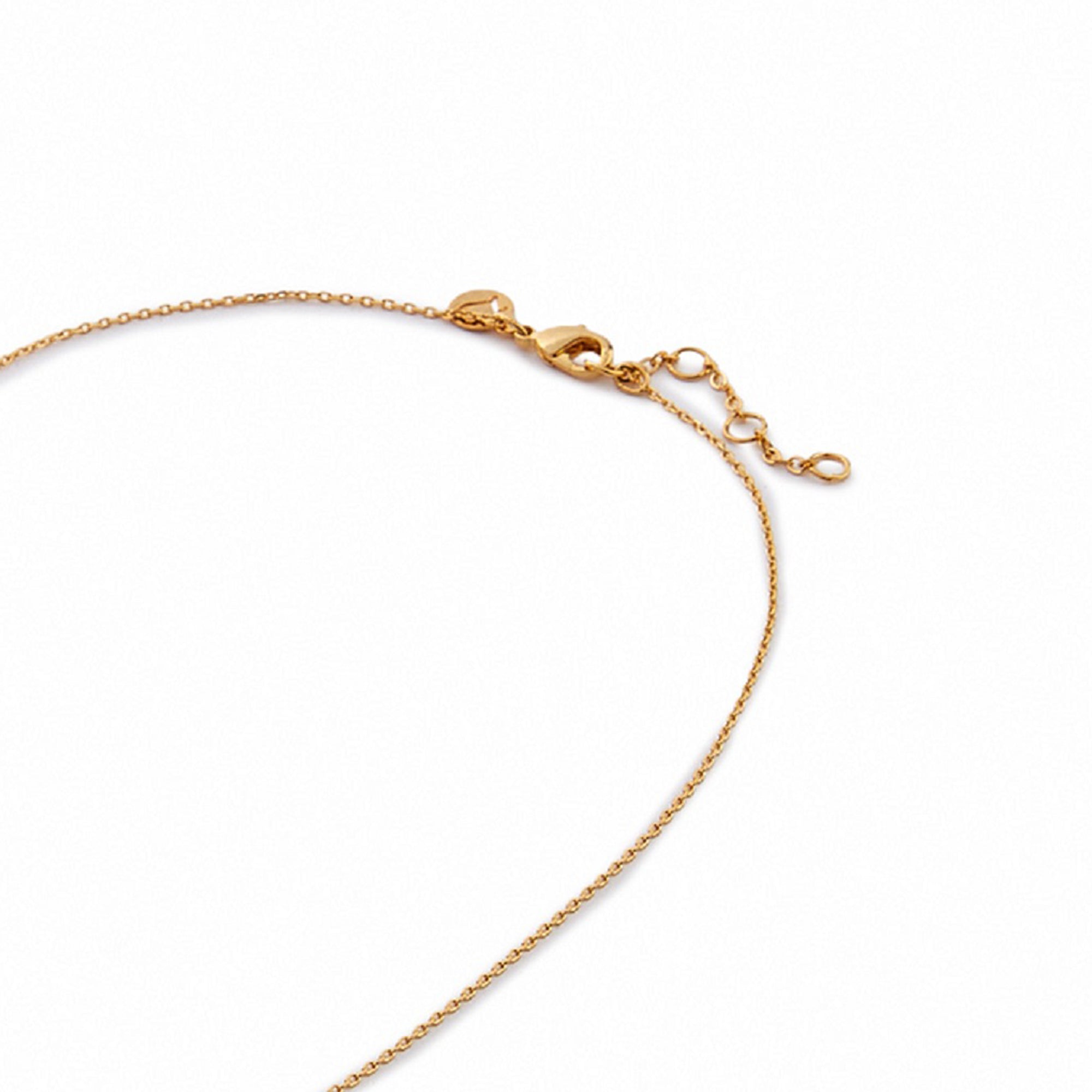 Real Gold Plated Initial Necklace Locket L For Women By Accessorize London