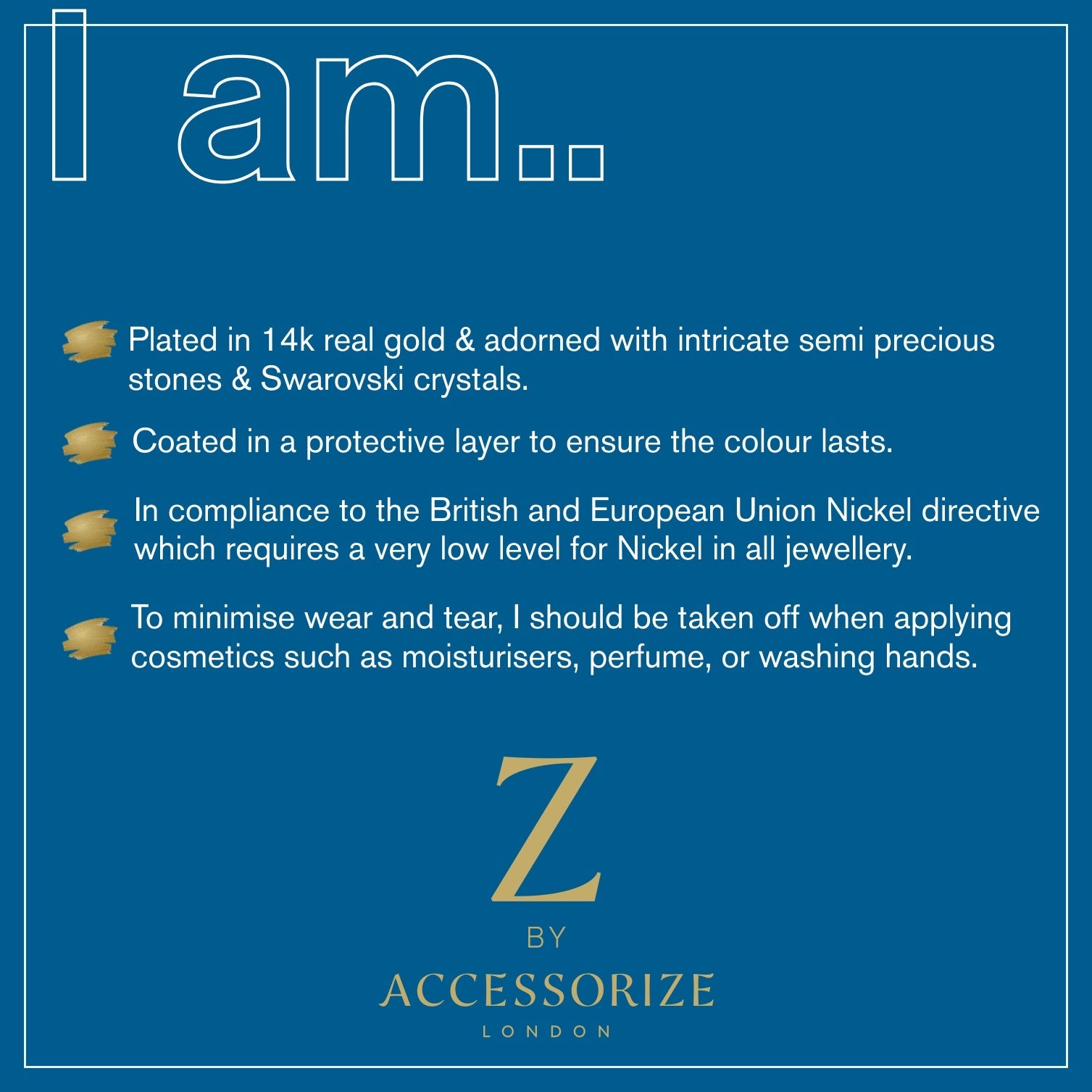 Real Gold Plated Initial Necklace Locket L For Women By Accessorize London