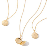 Real Gold Plated Initial Necklace Locket N For Women By Accessorize London